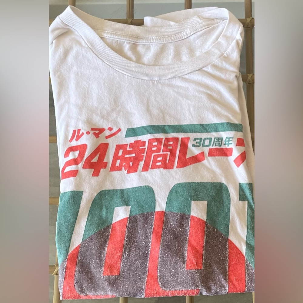 Large 1991 race car graphic tee